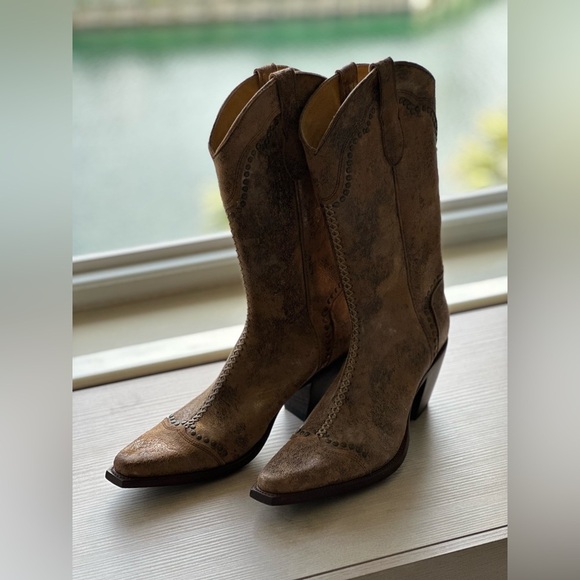 Shyanne Honeybee Western Boots Snip Toe, Size 10 - Picture 8 of 14